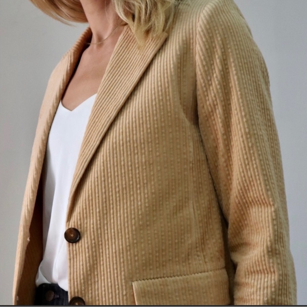 & other stories tan blazer